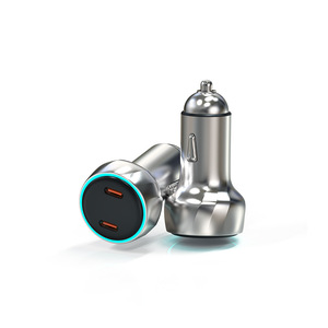 Dual Port <b>USB</b>-<b>C</b> Car Power Charger For Smartphone Tablet Laptop - Product Image 1