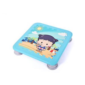 Trampolín cuadrado pequeño para niños, equipo de fitness, ejercicio, equilibrio, habilidad - Product Image 4