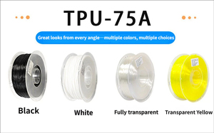 Filamento Flexible TPU 75A 80A para Impresión 3D, 1.75mm 1KG, Absorbente de Impactos, Alta Elasticidad para Piezas de Amortiguación, Venta al Por Mayor - Product Image 6