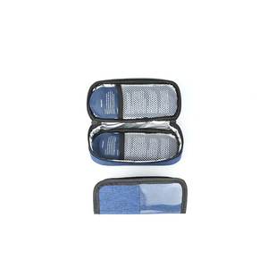 Tas pendingin perjalanan portabel, kotak penyimpan obat kepada pasien diabetes, tahan air, tas pendingin berpergian - Product Image 6