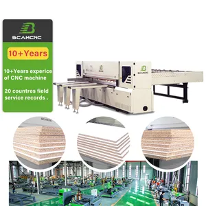 Heavy duty computer beam saw wood cutting machine panel saw beam saw with automatic feeding