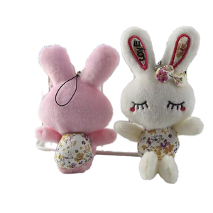 Lapin de beauté petit cadeau créatif en peluche pendentif louchant les yeux poupée pratique pour enfants soulagement du stress ODM lapin - Product Image 6