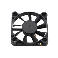 Ventilateur de refroidissement DC 40x40x06mm à roulement à billes 12V, mini ventilateur axial pour alimentation électrique, équipement industriel et panneau de commande