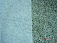 Tissu éponge solide, deux boucles latérales, tricoté chaîne, prix abordable, tissu éponge en coton, usine de serviettes