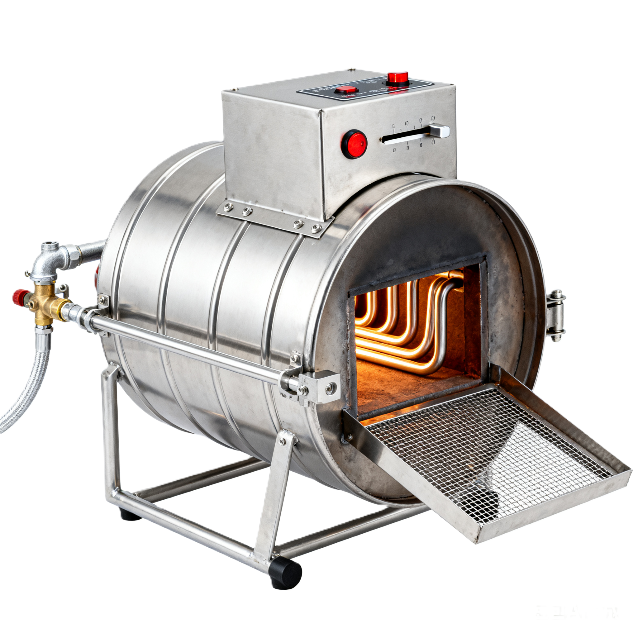 propane furnace for melting metal