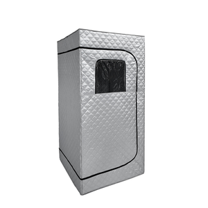 <span class=keywords><strong>Sauna</strong></span> Portátil Plegable de Diseño Moderno Blanco con Ventanas de Travesaño para Uso en Baños - Product Image 1