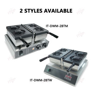 Fabbrica della Cina commercio orso torta Waffle Maker/automatico Taiyaki macchina/farcito macchina <span class=keywords><strong>per</strong></span> fare la torta - Product Image 4