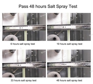 Thiết Kế Hiện Đại 45Mm Tủ Kính Thiên Văn Kênh Mở Rộng Đầy Đủ Bóng Mang Trượt Nhiệm Vụ Nặng Nề Ngăn Kéo Đường Ray Cho Ăn Uống Nhà Bếp - Product Image 6