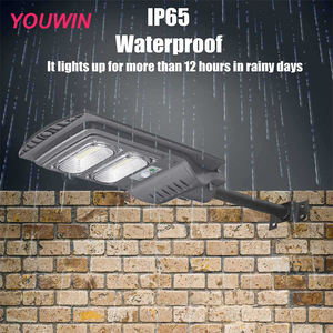 Buona qualità 30w 60w 90w 120w 150w Ip65 all'aperto tutto In uno <span class=keywords><strong>lampione</strong></span> solare a Led integrato - Product Image 5