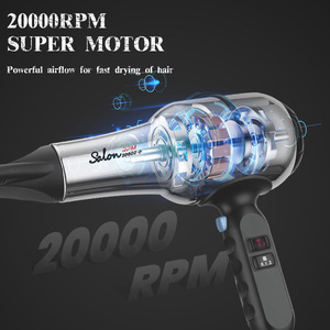 Sèche-cheveux professionnel Dsp Salon 20000 Plus 2200W haute puissance pour usage domestique et en salon - Product Image 3