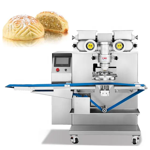 Máquina de encrustamento de maamoul multifuncional, máquina de maamoul para bolos