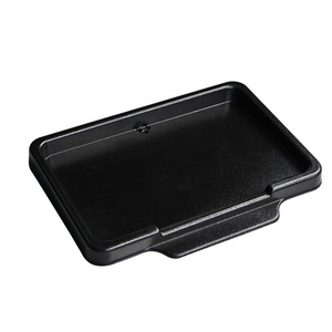 Plateau de rangement pour balles de golf personnalisé, en plastique noir durable, accessoire pour driving range, boîte à balles SER1229 - Product Image 1