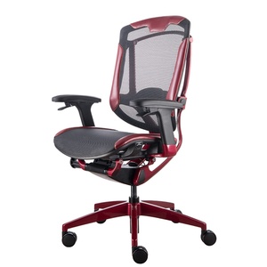 Chaise de bureau ergonomique moderne à dossier haut pivotant Ergohuman Bifma confortable - Product Image 6