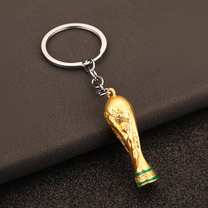 Porte-clés Trophée Doré en Alliage de Zinc, Modèle Mini Trophée Commémoratif pour Fan de Football, Pendentif pour Sac à Dos - Product Image 3