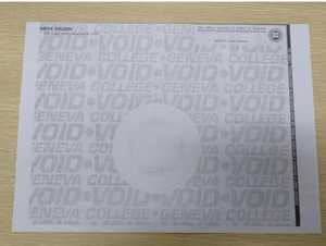 Carta di Sicurezza per Stampa Documenti, Goffratura, Lamina Anti-Copia, Stampa a Caldo, Ologramma, Certificato Autentico - Product Image 2