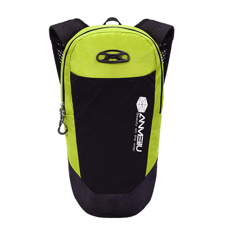 1065 single backpack [black and green] - capacity about 5l