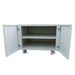 Support d'imprimante en métal avec classeur mobile de stockage sur le chariot de table d'imprimante de roues pour le bureau à domicile sous le cabinet d'imprimante de bureau