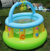 Piscine à balles gonflable pour enfants, aire de jeux, plateforme de saut pour jardin
