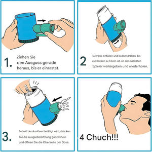 Décapsuleur Amusant pour Défi de <span class=keywords><strong>Roulette</strong></span> Alcoolisée, <span class=keywords><strong>Jouet</strong></span> de Fête avec Mécanisme de Tir Sécurisé, Idéal pour Boissons de Groupe, Noël et Fêtes - Product Image 5