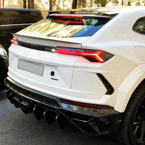 Kit carrosserie pour Urus 4.0T 2018-2019, modèle amélioré, motif tissu déchiré, pare-chocs avant et arrière, capot moteur, découpes pour feux de brouillard, neuf - Product Image 5