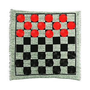 Jumbo <span class=keywords><strong>Checkers</strong></span> và cờ vua thiết lập 3-in-1 khổng lồ trò chơi Hội Đồng Quản trị cho <span class=keywords><strong>2</strong></span> người chơi nhựa và vật liệu da cho trẻ em - Product Image 1