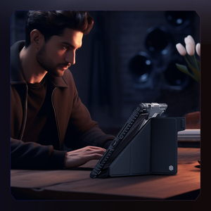 Nillkin pare-chocs en cuir multi-angle pliant en cuir + PC + TPU avec étui de protection de caméra coulissante <span class=keywords><strong>pro</strong></span> pour <span class=keywords><strong>Huawei</strong></span> Mate <span class=keywords><strong>Pad</strong></span> <span class=keywords><strong>Pro</strong></span> 13.2 2023 - Product Image 4