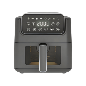 Friteuse à air chaud 4,5 L avec fenêtre de visualisation, contrôle numérique, sans huile, antiadhésive, arrêt automatique, protection contre la surchauffe, appareil de cuisine domestique - Grande Vente - Product Image 1