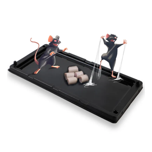 Nhựa màu đen chuột Chuột Chuột keo dính dính Hội Đồng Quản trị chuột keo Chuột Keo Bẫy - Product Image 3