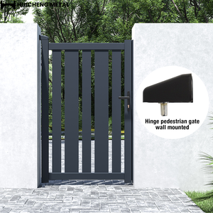 Nouvelle Porte d'entrée en aluminium compacte pour usage domestique, Clôtures et portails en aluminium, Conception de charnières de clôture durable et élégante - Product Image 1