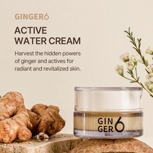 Venta al por mayor GINGER6 Crema de agua activa con ácido hialurónico Nueva llegada Corea Loción facial para blanquear la piel Venta caliente - Product Image 2