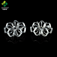 Anneau de remplissage aléatoire en acier inoxydable 304, type Tellerette ou Rosette, 50mm, 75mm, 100mm, pour l'industrie chimique