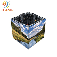 Sistem Lengkap Turnkey Layar LED Video Wall Backdrop Panggung 4mX3m Gratis Flight Case dengan Harga Produsen