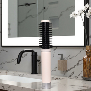 <span class=keywords><strong>Fer</strong></span> à boucler personnalisé rechargeable par USB, sans fil, brosse chauffante, <span class=keywords><strong>fer</strong></span> à boucler électrique portable, automatique - Product Image 4
