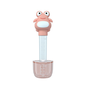 Dispenser di Medicina per <span class=keywords><strong>Neonati</strong></span> a Forma di Rana, Senza BPA, in Silicone, Anti-Soffocamento per Bambini e <span class=keywords><strong>Neonati</strong></span> - Product Image 2