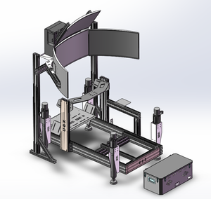 Simulador de carreras de TL + S, conducción de movimiento para 4dof, simulador de movimiento, actuador de <span class=keywords><strong>Cammus</strong></span>, simulador de carreras - Product Image 1