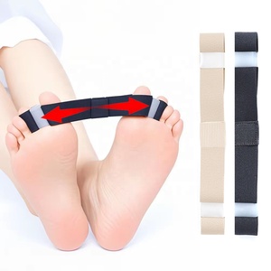 Semelles orthopédiques pour redresser l'orteil du pied, soulagement des <span class=keywords><strong>hallux</strong></span> <span class=keywords><strong>valgus</strong></span>, bandes de résistance pour renforcer les orteils et les pieds avec coussin en gel - Product Image 5