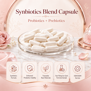 Ingredientes del Suplemento Probiótico, Proveedor de Polvo de Lactobacillus, Lactobacillus Crispatus QJSWX197M1 con GOS para Aliviar la Vaginitis - Product Image 1