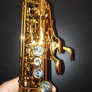 Saxophone soprano courbé en Sib, surface en mi foncé, coussinets <span class=keywords><strong>Pisoni</strong></span> - Product Image 2