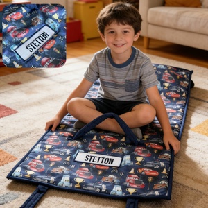 Sac à dos imperméable en coton Yihui, brodé main, motif dessin animé, pour la sieste, pour garçons et filles, idéal pour la <span class=keywords><strong>maternelle</strong></span>, la préscolaire et les voyages - Product Image 1