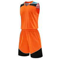 Maillots de basket-ball personnalisés vierges, tenues de basket-ball à séchage rapide, uniformes de basket-ball vierges personnalisés pour hommes, anti-humidité