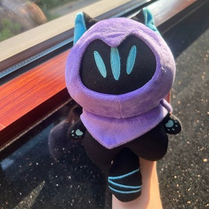 <span class=keywords><strong>Peluche</strong></span> de Gato Sombra, Juguete de <span class=keywords><strong>Peluche</strong></span> Suave con Forma de Animal, Muñeco de Compañía para Niños, Regalo de Cumpleaños para Niñas, Muñeco de Anime Súper Suave y Lindo - Product Image 5