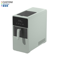 Personnalisation professionnelle ménage balle machine à glaçons OEM 12kg par jour Portable Mini machine à glaçons pour bureau