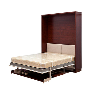 Space Saving Home Furniture White Color Murphy Wall Bed with <strong>Folding</strong> <strong>Desk</strong> - Product Image 6