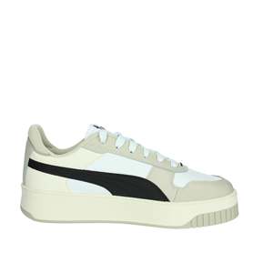 Zapatillas Puma Donna Blancas y Grises de Lona, Calzado Moderno - Product Image 4