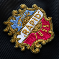 Vente en gros patchs tactiques brodés tissu sergé de haute qualité coudre sur le fer sur broderie veste Patch pour la décoration