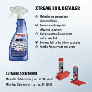 Limpiador de Vinilos Xtreme, el Más Vendido, para Películas y Envolturas de Automóviles, 500ml, Limpiador y Abrillantador para Vinilos - Product Image 2