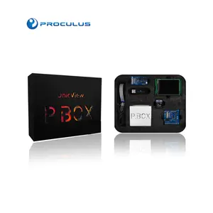 Proculus P.BOX شاشة عرض ألوان uart مقاس 2.8 بوصة لوحة لمس TFT مرنة شاشات اوليد Uart Lcd شاشات عرض وحدة مراقبة بصرية مع أداة تصميم واجهة مرئية