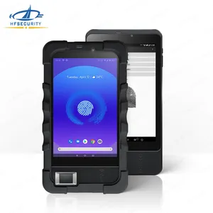 HFSecurity FP07 7 pulgadas Android 11 Venta caliente cara huella dactilar NFC Tablet PC industrial para supermercado sistema POS