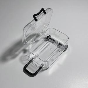Boîte à mini-<span class=keywords><strong>valise</strong></span> avec logo personnalisé Boîte à cils mini-<span class=keywords><strong>valise</strong></span> Boîte de bureau simple et mobile - Product Image 2