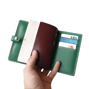 Máy tính xách tay cartera quỹ Bìa Para pasaportes Para sublimar sublimacions pasaporte RFID cuero